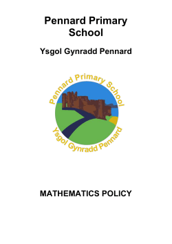 Mathematics Policy