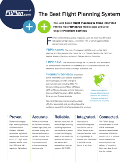 The Best Flight Planning System - FltPlan.com Flight Planning