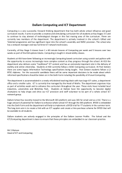 Dallam Computing and ICT Department