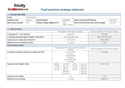 PP Strategy statement complete example for