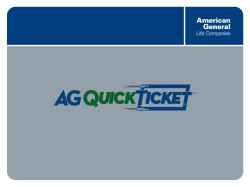 Producer Vendor New Business Ticket Process Overview