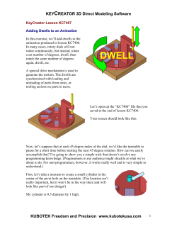 KeyCreator Lesson KC1301