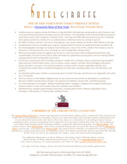 ONE OF NEW YORK`S MOST FAMILY