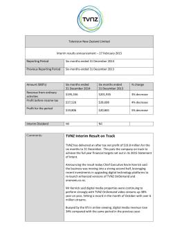 Previous Reporting Period