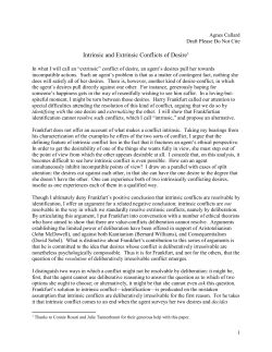 IV. Intrinsic Conflict and Ethical Theory