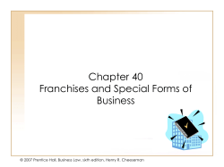 Franchises - Bakersfield College