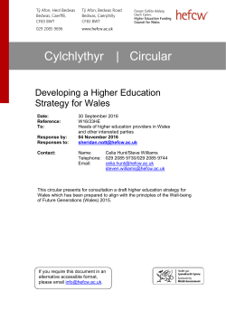 Cylchlythyr | Circular