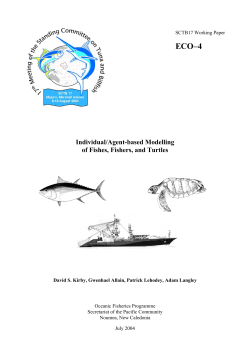 Individual/Agent-based Modelling of Fishes, Fishers, and Turtles