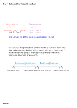 Day 3 - Define and Use Probability.notebook