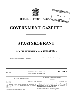 Competition Act [No. 89 of 1998]