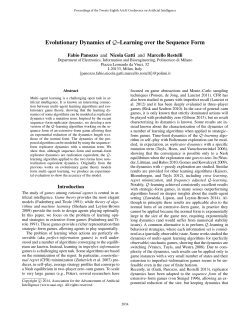 Evolutionary Dynamics of Q-Learning over the Sequence Form