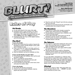 Play Blurt! - Service Mattel