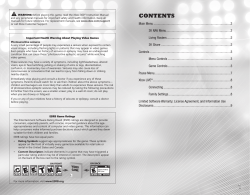 MLB 2K9 - Microsoft Xbox 360 - Manual