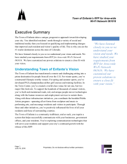 Developing Town of Enfante`s Solution