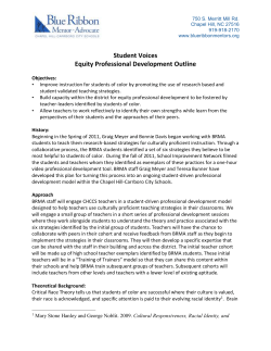 Students Six Equity PD Model