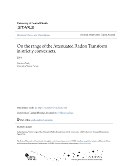 On the range of the Attenuated Radon Transform in strictly convex