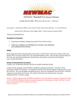 2008 Baseball Post-Season Minutes