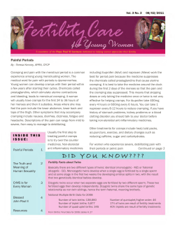 Painful Periods - Pope Paul VI Institute