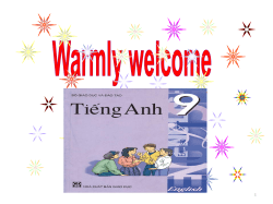 unit 8 getting started + listen and read