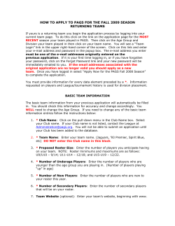 Returning Teams - Philadelphia Area Girls Soccer