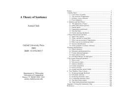 A Theory of Sentience