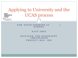 Choosing a course