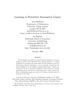 Learning in Perturbed Asymmetric Games