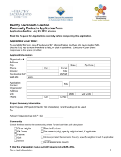 Application for Grants to Increase Youth Participation in Quality