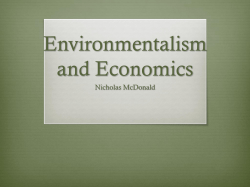 Environmentalism and Business