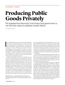 Producing Public Goods Privately