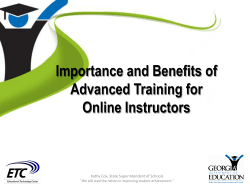 Online Teaching Facilitates Tiered Interventions for Student Learning