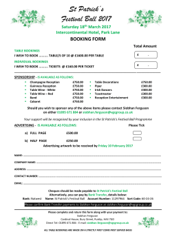 100120.Invitation Letter - St Patrick`s Festival Ball