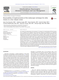 Interdisciplinary Neurosurgery