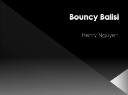 Bouncy Balls!