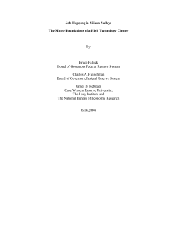 Inter-Firm Mobility, Knowledge Spillovers and