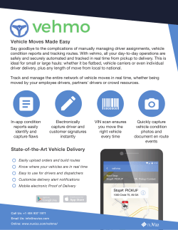 State-of-the-Art Vehicle Delivery Vehicle Moves Made Easy
