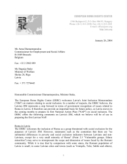 european roma rights center - European Roma Rights Centre