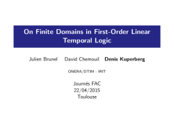On Finite Domains in First-Order Linear Temporal Logic
