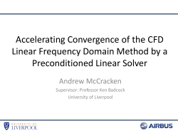 Methods for the Calculation of Aerodynamic Models