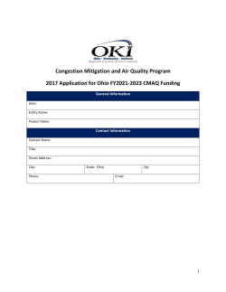 2017 Application for Ohio FY2021