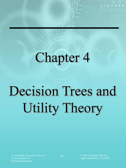 Thompson`s Decision Tree