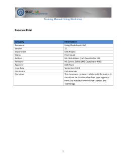 DOC - LMS NUST Portal