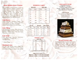 our Wedding Brochure