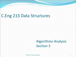 Algorithm Analysis