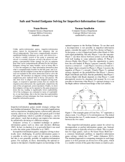 Safe and Nested Endgame Solving for Imperfect