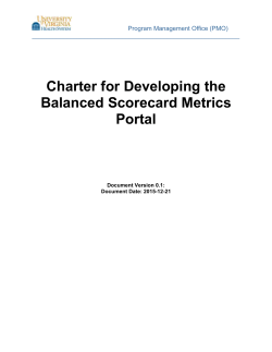 Pantops Primary Care Clinic Project Charter