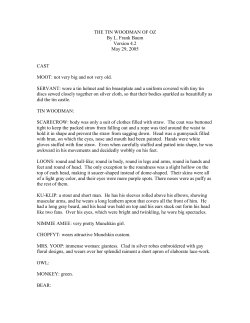 the tin woodman of oz - Hash Animation:Master