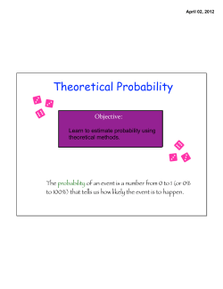 Theoretical Probability