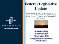 The ACES Bill (cont.)