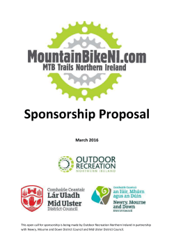 MountainBikeNI - Outdoor Recreation NI